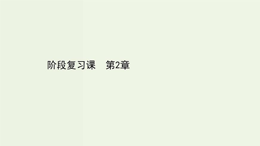 魯科版高中化學(xué)選擇性必修2第2章微粒間相互作用與物質(zhì)性質(zhì)階段復(fù)習(xí)課PPT課件第1頁(yè)