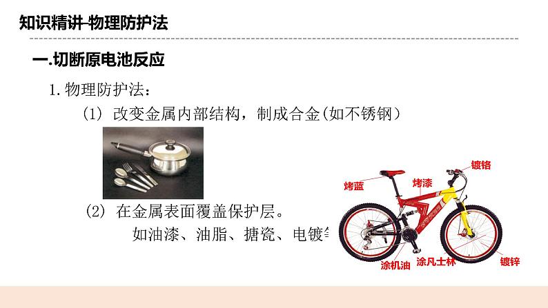 人教版化学选修一4.3.2《金属的防护》课件+教学设计05