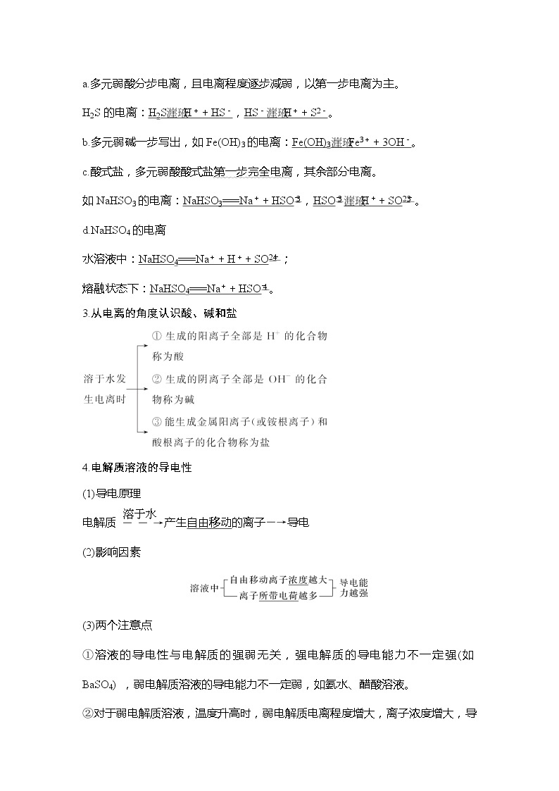 2023版创新设计高考化学（新教材鲁科版）总复习一轮讲义第2章　元素与物质世界02