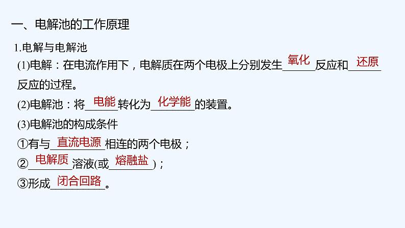 2023版创新设计高考化学(新教材苏教版)总复习一轮课件第三单元 电解池 金属的腐蚀与防护第5页