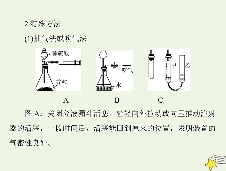 2023版高考化学一轮总复习第十一章微专题十二装置的气密性检查课件第4页