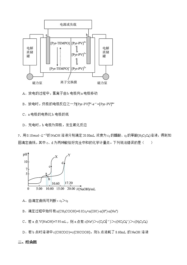 2022届河南省商丘市一高高三下学期第三次模拟考试化学试题含解析第3页