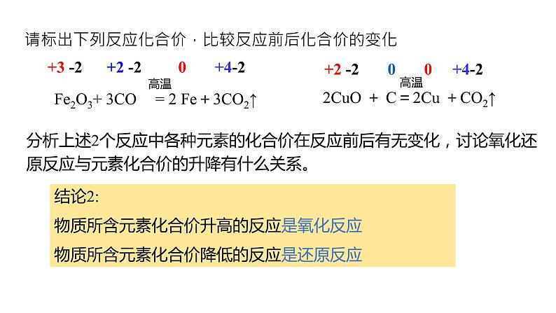 氧化还原反应-课时1(课件)2022-2023学年人教版高中化学必修一05