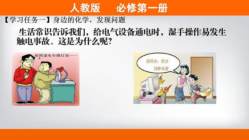 高中化学必修一 专题1.2.1 电解质的电离备课堂课件)) (共18张)第2页