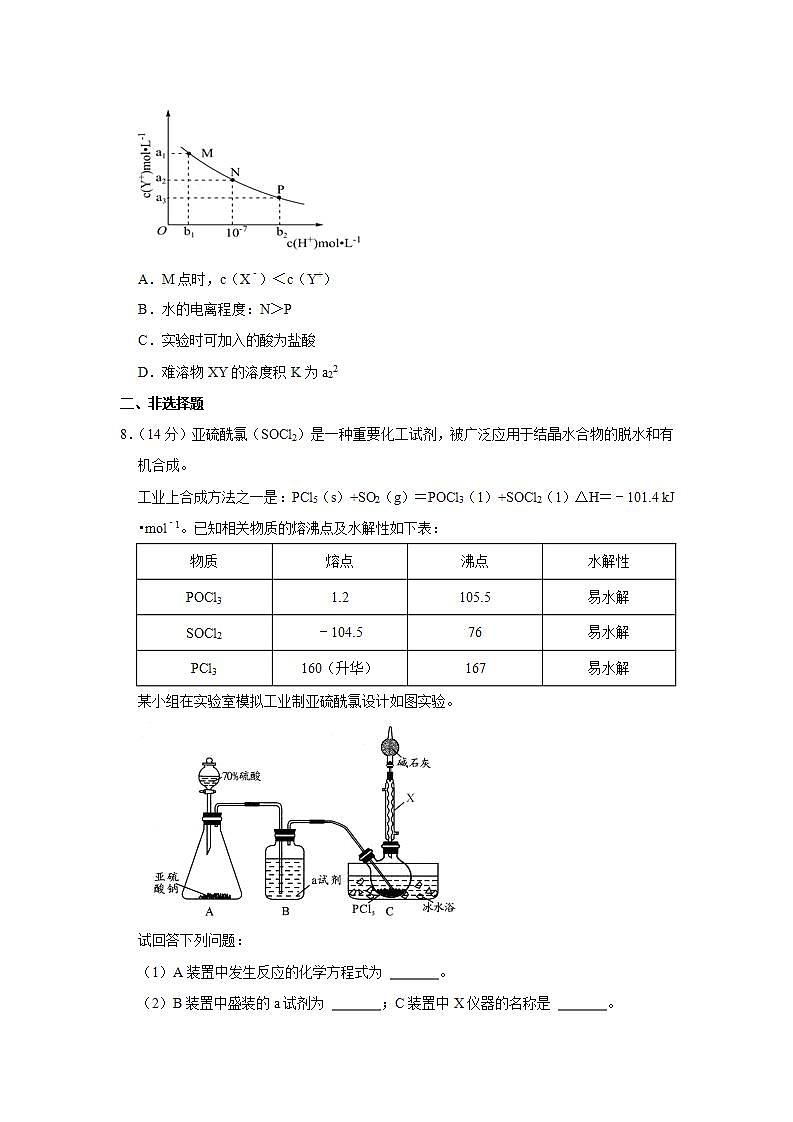 2021-2022学年四川省成都市高三(上)第一次诊断化学试卷第3页