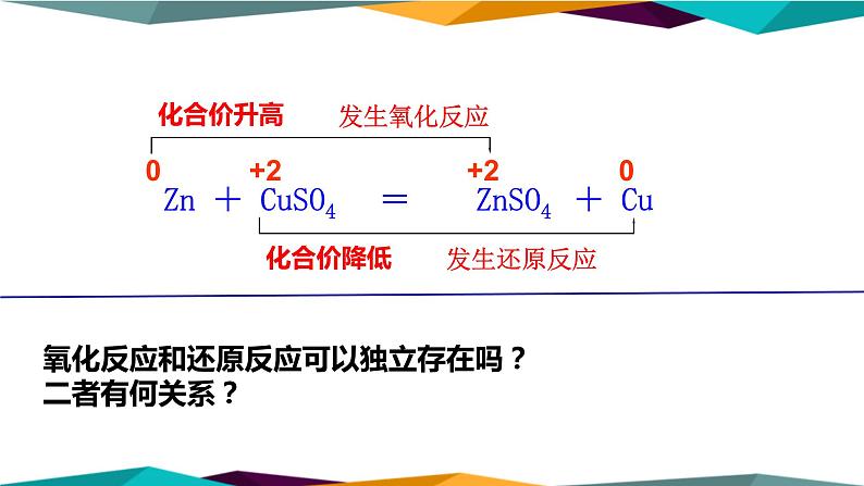 山东科技版高中化学必修第一册 2.3.1《氧化还原反应》课件PPT第8页