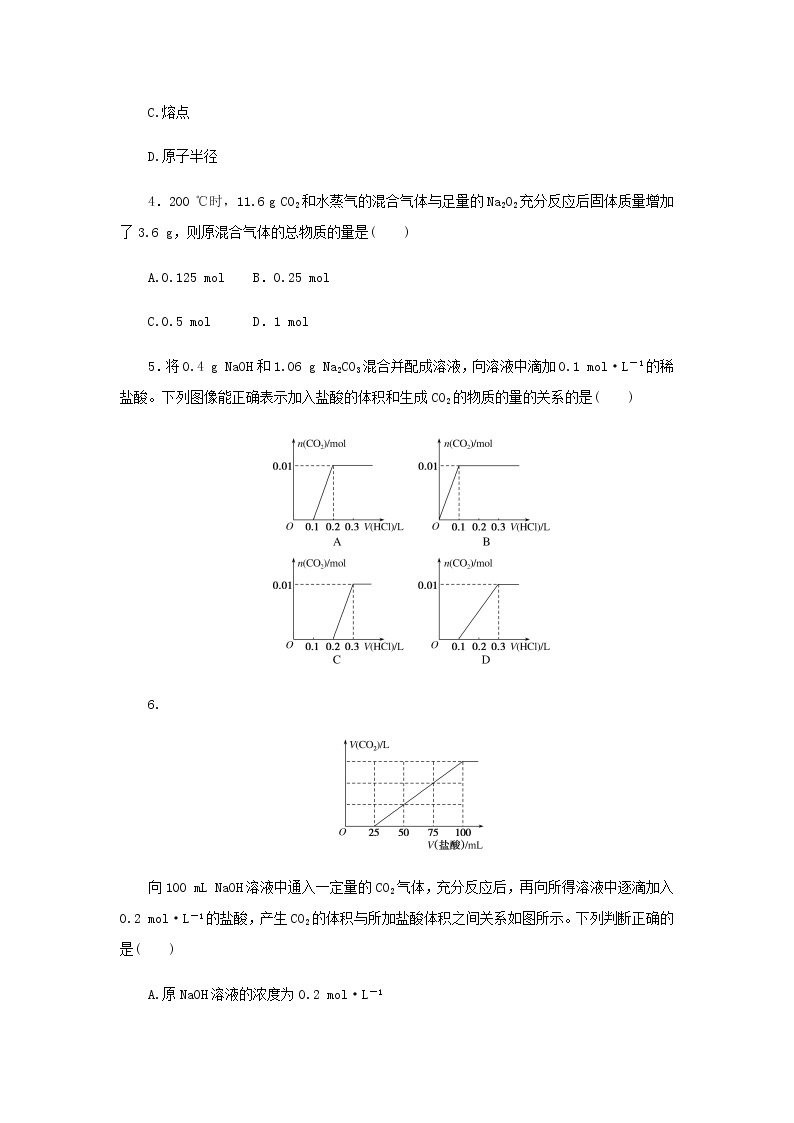 统考版高考化学一轮复习课时作业6钠及其重要化合物含答案02