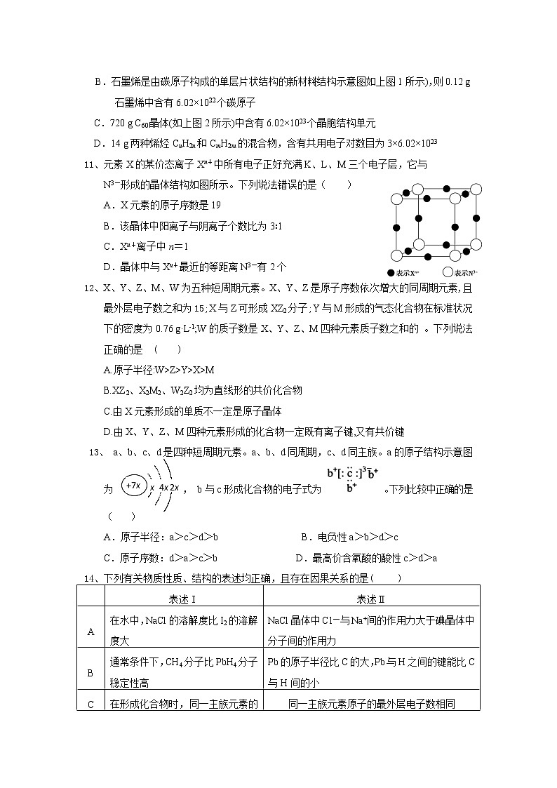 2021-2022学年福建省莆田第一中学高二下学期期末考试化学试题含答案03