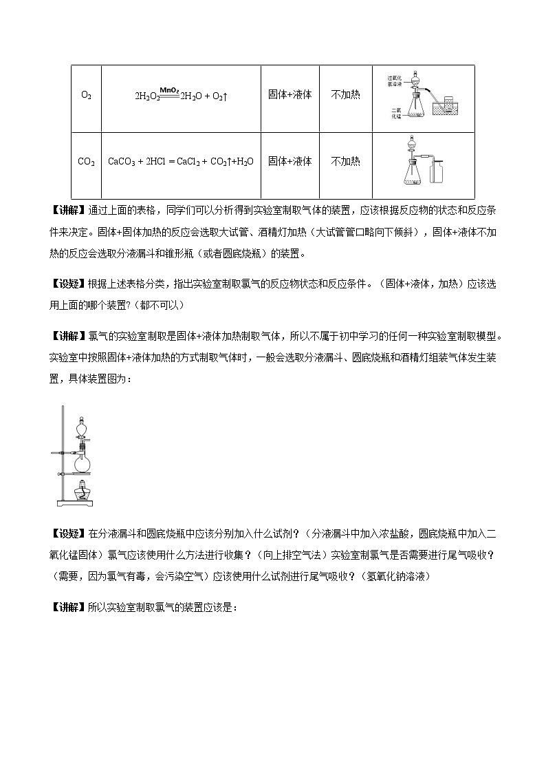 2.2.2 氯氣的實(shí)驗(yàn)室制法 氯離子的檢驗(yàn)教學(xué)設(shè)計(jì)(1)第3頁(yè)