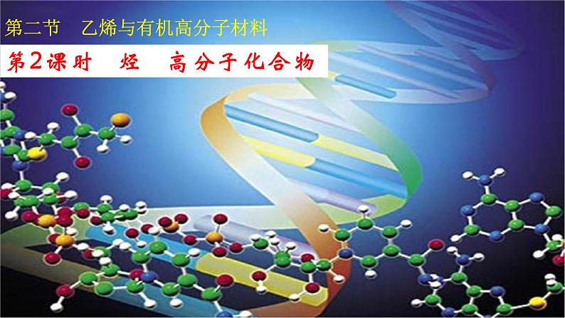 7.2乙烯与有机高分子材料 第2课时-浙江大学附属中学高中化学人教版(2019)必修第二册 课件01
