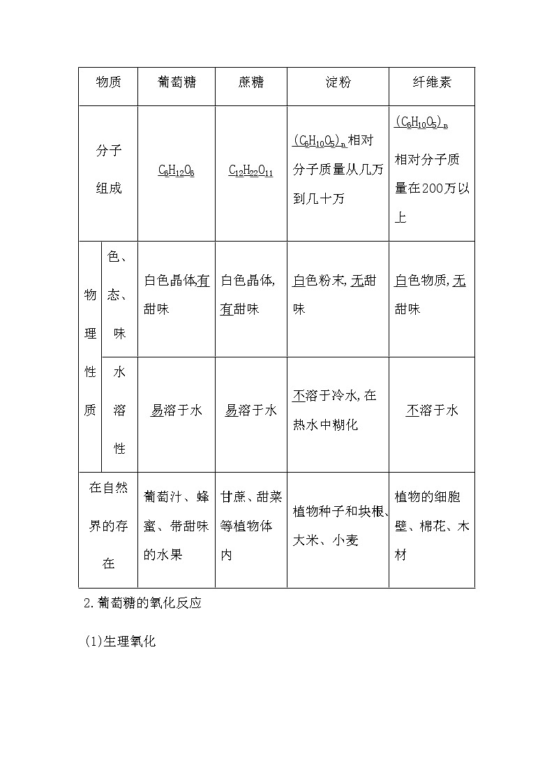 苏教版高中化学必修第二册专题8有机化合物的获得与应用课时学案02