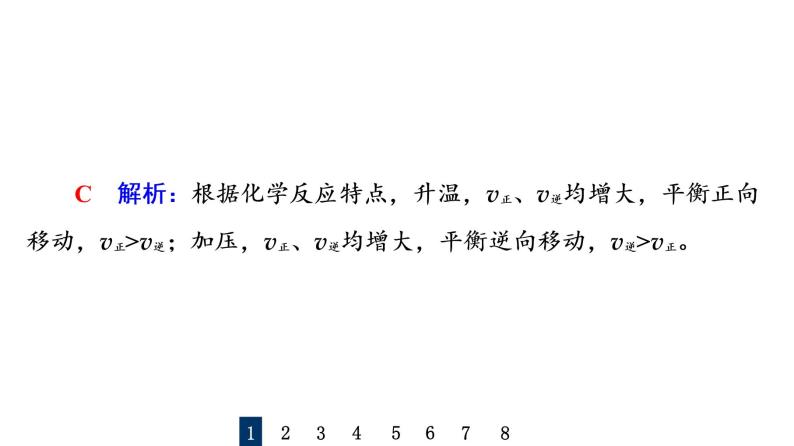 人教版高考化学一轮总复习高考专题讲座3化学平衡图像的分类突破课时教学课件06