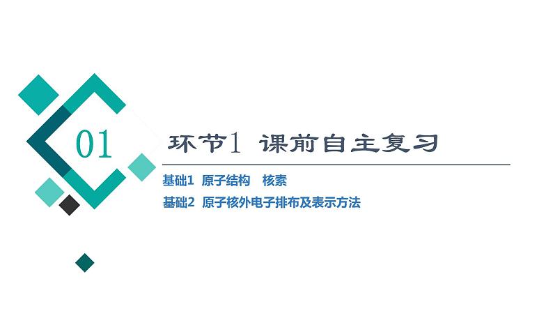 人教版高考化学一轮总复习第4章第1节原子结构核外电子排布课时教学课件第3页