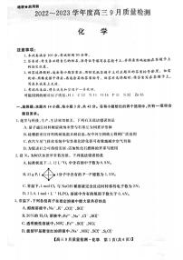 2022~2023学年度高三9月质量检测 金科大联考化学试题及答案