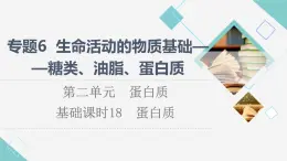 苏教版高中化学选择性必修3专题6第2单元基础课时18蛋白质课件