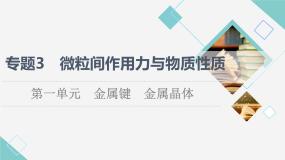 苏教版 (2019)选择性必修2第一单元 金属键 金属晶体图片ppt课件