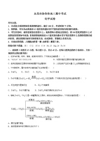 2023宜昌协作体高三上学期期中考试化学试题含解析