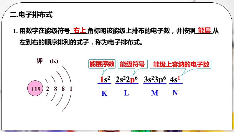 人教版化学选修二 1.1.2《构造原理、电子排布式》课件+教学设计06