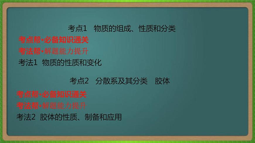 專題二  物質(zhì)的組成、性質(zhì)和分類-2023屆（新高考）高考化學(xué)二輪復(fù)習(xí)課件第5頁(yè)
