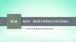 鲁科版高中化学选择性必修1第3章物质在水溶液中的行为微项目揭秘索尔维制碱法和侯氏制碱法课件