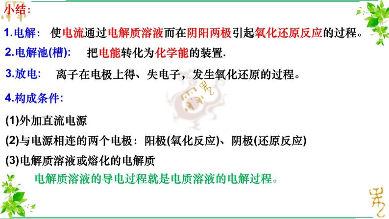 4.2第二节电解池 课件 2022-2023学年高二上学期化学人教版（2019）选择性必修106