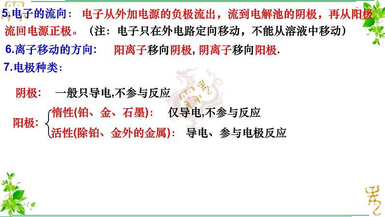 4.2第二节电解池 课件 2022-2023学年高二上学期化学人教版(2019)选择性必修107