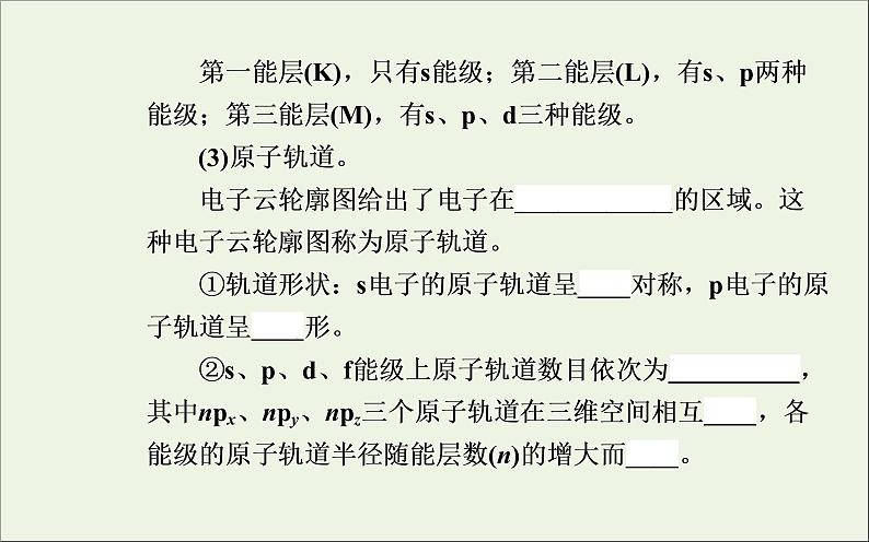 人教版高考化学一轮复习第12章物质结构与性质第1讲原子结构与性质课件第4页
