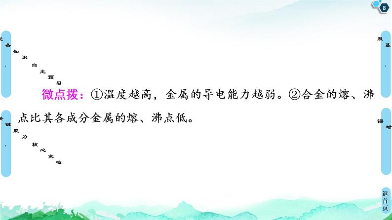 高中化学选择性必修二 第3章 第3节 第1课时 金属键与金属晶体 课件第8页