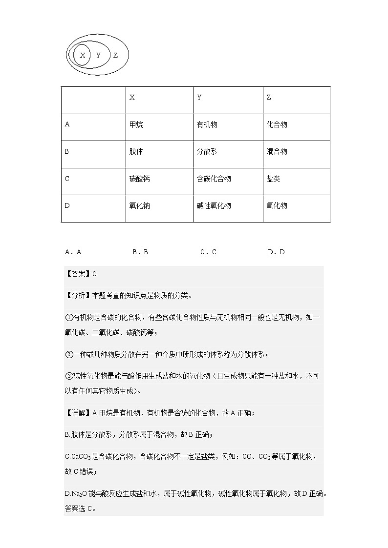 2022-2023学年江苏省靖江高级中学高一上学期第一次阶段测试化学试题含解析第2页