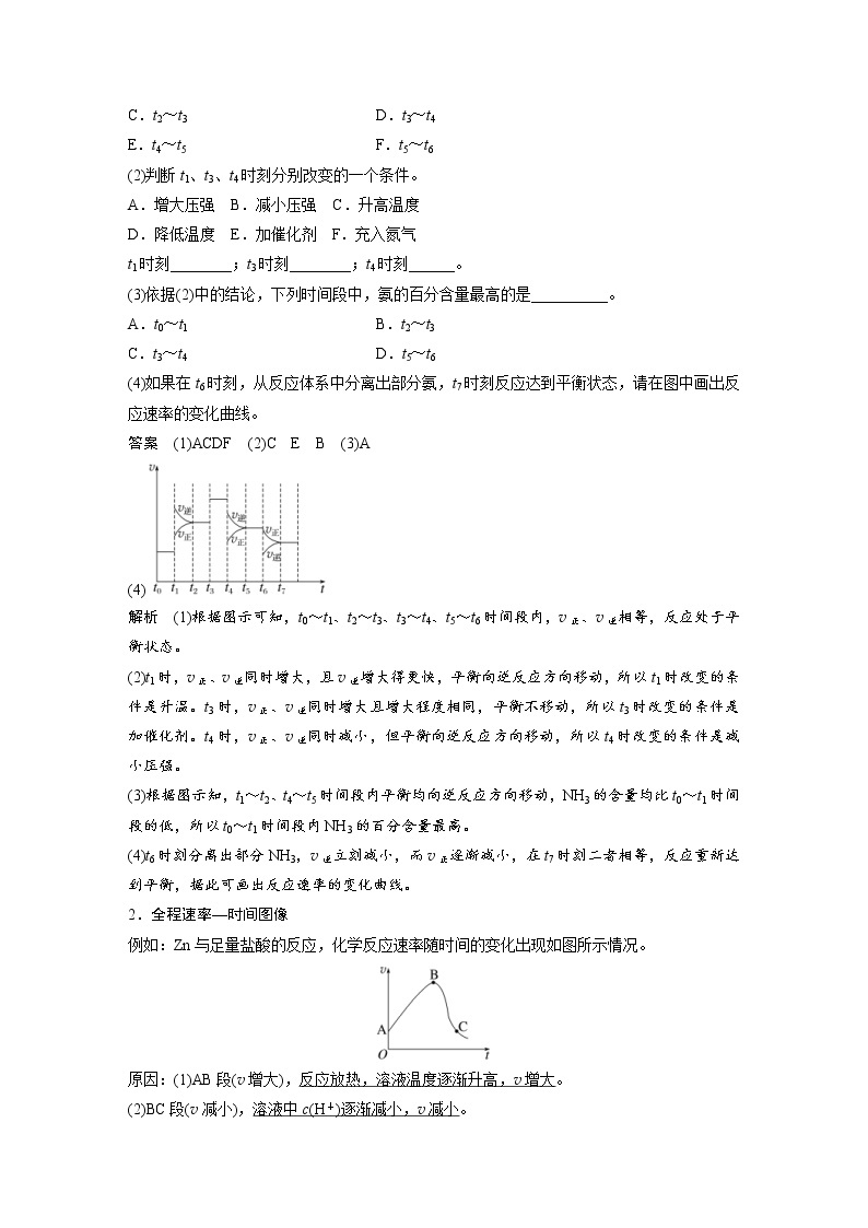 (新高考)高考化学一轮复习讲义第7章第44讲化学反应速率、平衡的常规图像(含解析)03