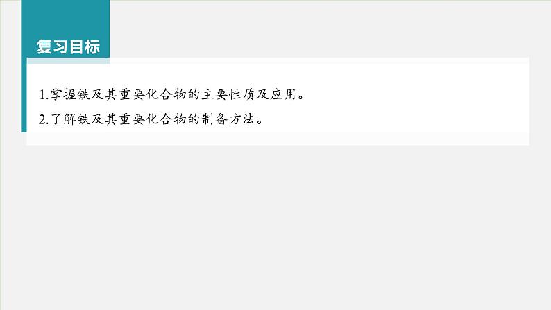 (新高考)高考化学大一轮复习课件第3章第13讲铁及其重要化合物(含解析)第2页