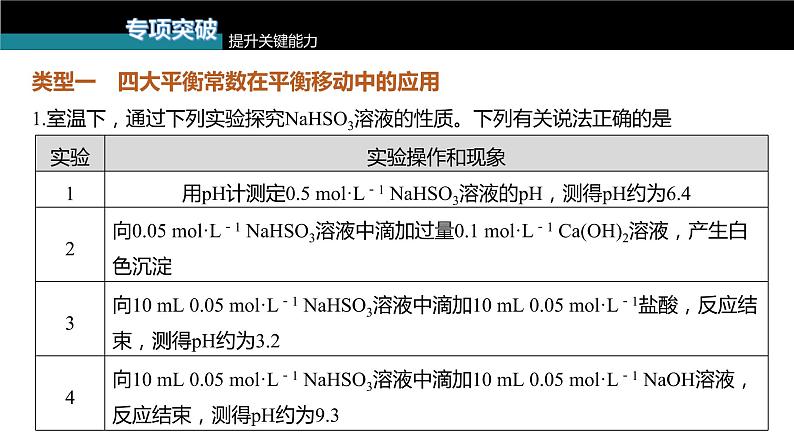 (新高考)高考化学大一轮复习课件第8章第54讲水溶液中四大平衡常数的综合应用(含解析)07