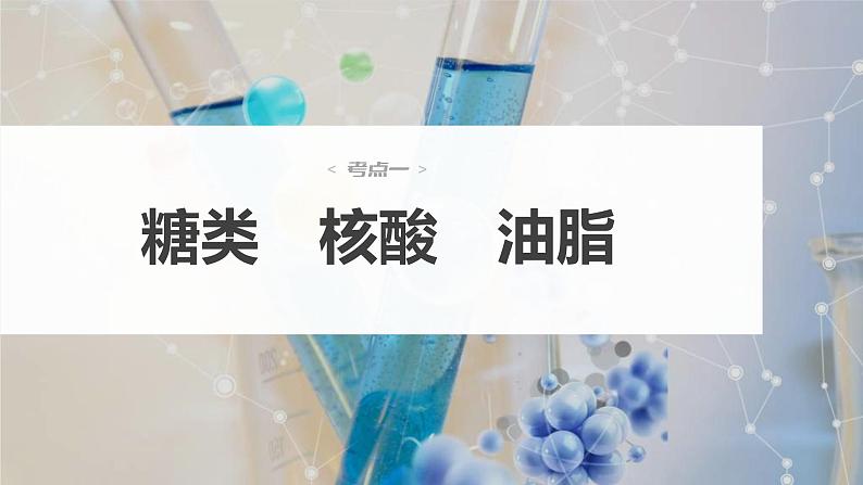(新高考)高考化学大一轮复习课件第9章第61讲生命中的基础有机化学物质合成有机高分子(含解析)第4页