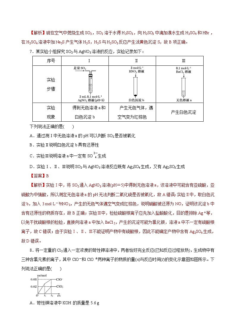 (新高考)高考化学一轮复习讲测练专题四能力提升检测卷(解析版)第3页