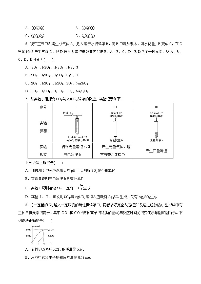 (新高考)高考化学一轮复习讲测练专题四能力提升检测卷(原卷版)第2页