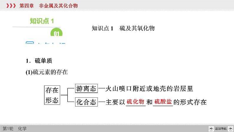 高考化学一轮复习课件第4章第4讲 硫及其重要化合物(含解析)05