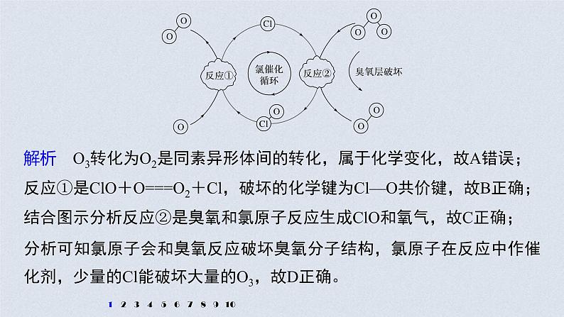 2022年高考化学二轮复习 第4章 第24讲 专项提能特训5 非金属及其化合物对环境的影响 (含解析)课件PPT03