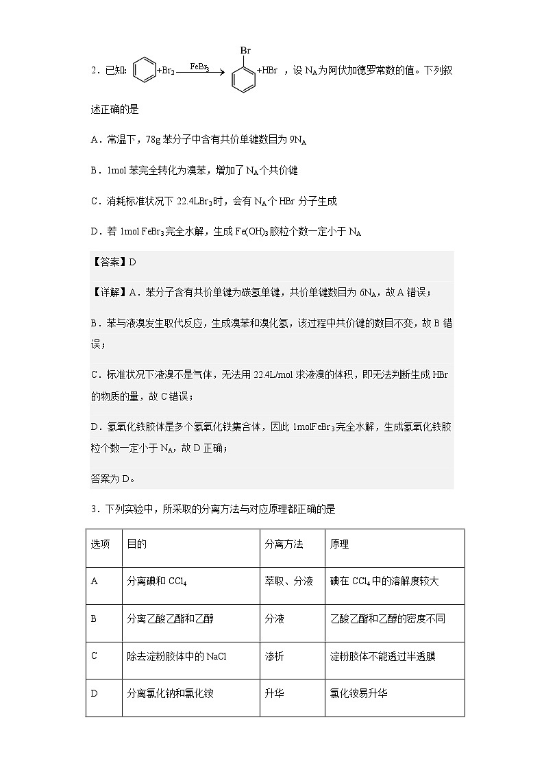 2022-2023学年江西省南昌市第二中学高三上学期第一次考试化学试题含解析02