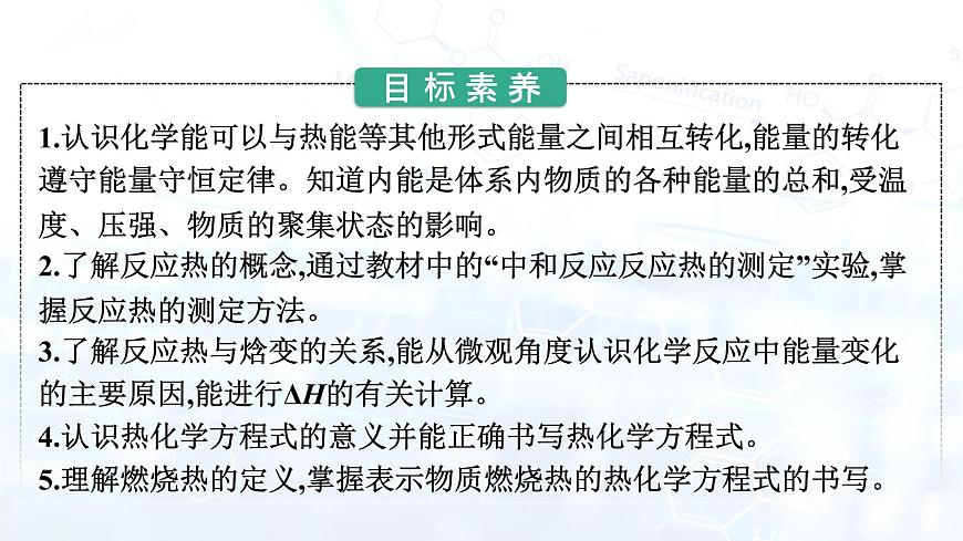 第1課時　反應(yīng)熱　焓變第2頁