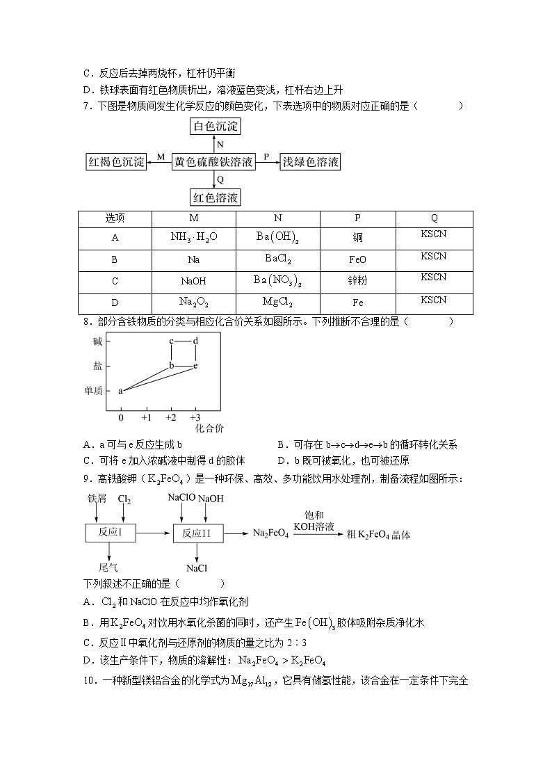 2022-2023学年广东省广州市第二中学高一上学期12月月考化学试题第2页