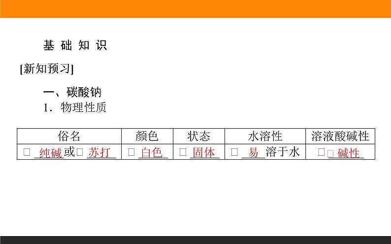 3.2.2 碳酸钠 碳酸氢钠课件PPT第3页