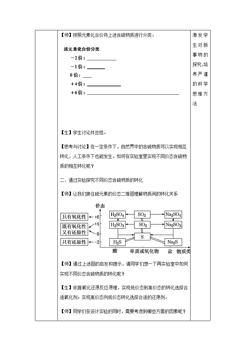 高中化學人教版必修第二冊教案：第五章實驗活動5第3頁