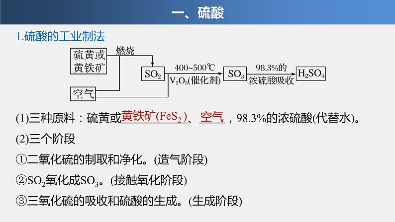 第五章 第一节 第2课时 硫酸和硫酸根离子的检验第4页