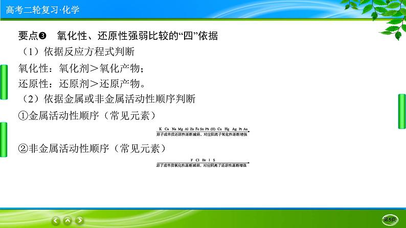 2023高三二轮复习化学(老高考)专题三 氧化还原反应 离子反应课件PPT05