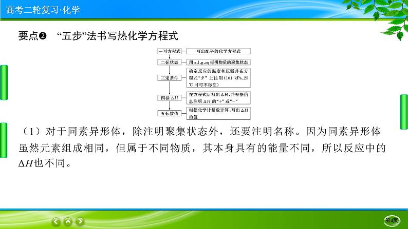 2023高三二轮复习化学(老高考)专题六 化学能与热能课件PPT04