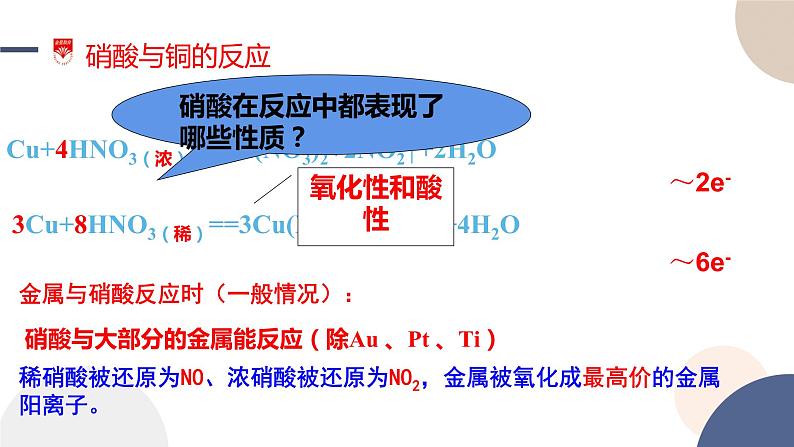 配套新教材-高中化学-山东科技版-必修第一册-第3章 第3节 第3课时 硝酸课件PPT08