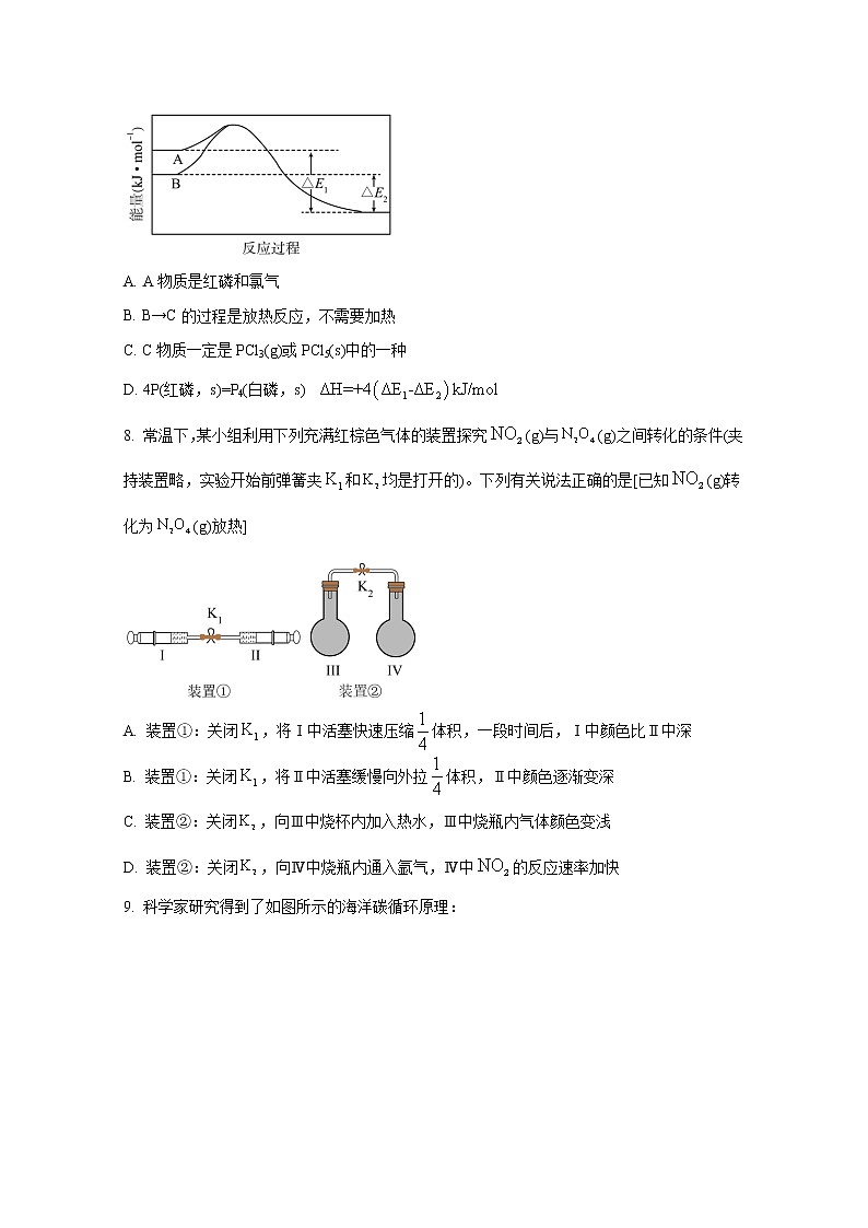 河南省皖豫2022-2023学年高二化学上学期阶段性测试(二)试卷(Word版附答案)03