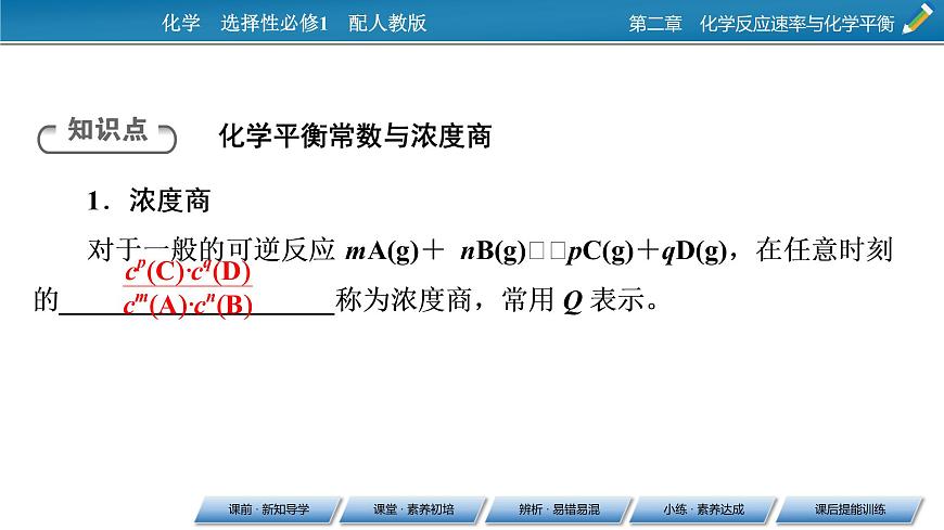 第2章 第2節(jié) 第2課時(shí) 化學(xué)平衡常數(shù)課件PPT第6頁(yè)