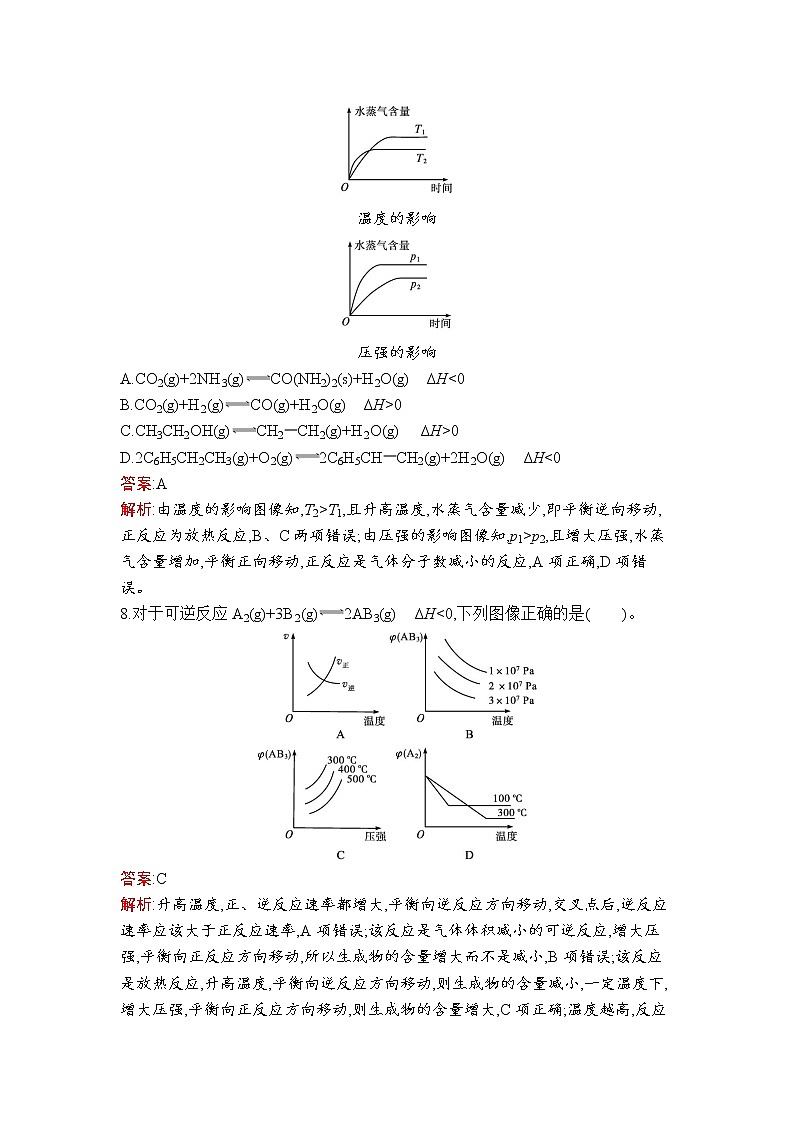 第二章　第二節(jié)　第2課時　影響化學(xué)平衡的因素第3頁