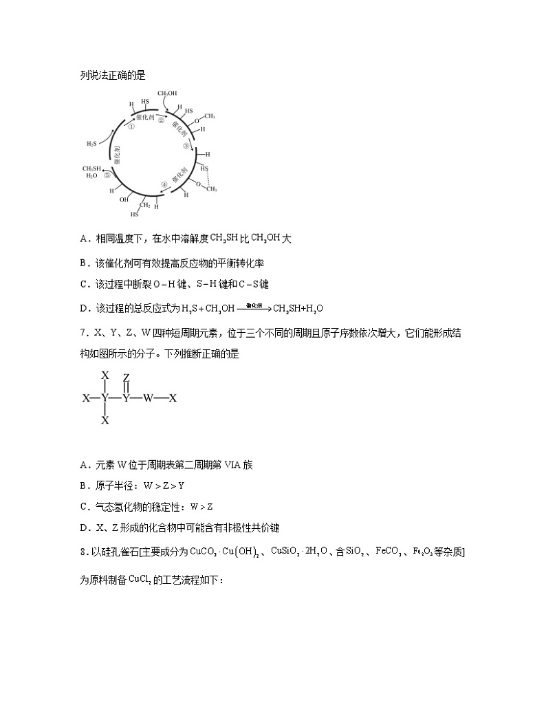 2022-2023学年江苏省南京市高二下册化学期末专项突破模拟卷(AB卷)含解析03